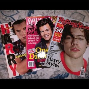 Harry Styles magazines including: Rolling Stones